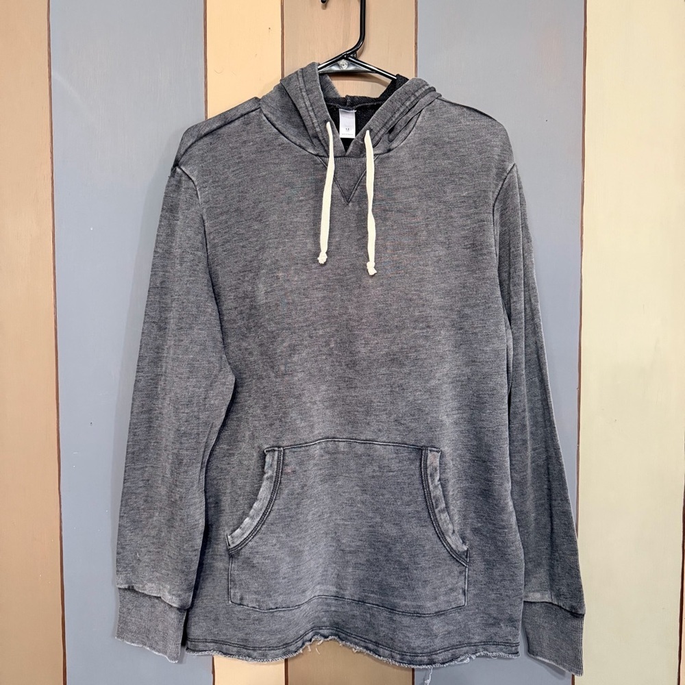 Alternative French Terry Hoodie-Size Medium-Washed Black-NWOT - Picture 2 of 9